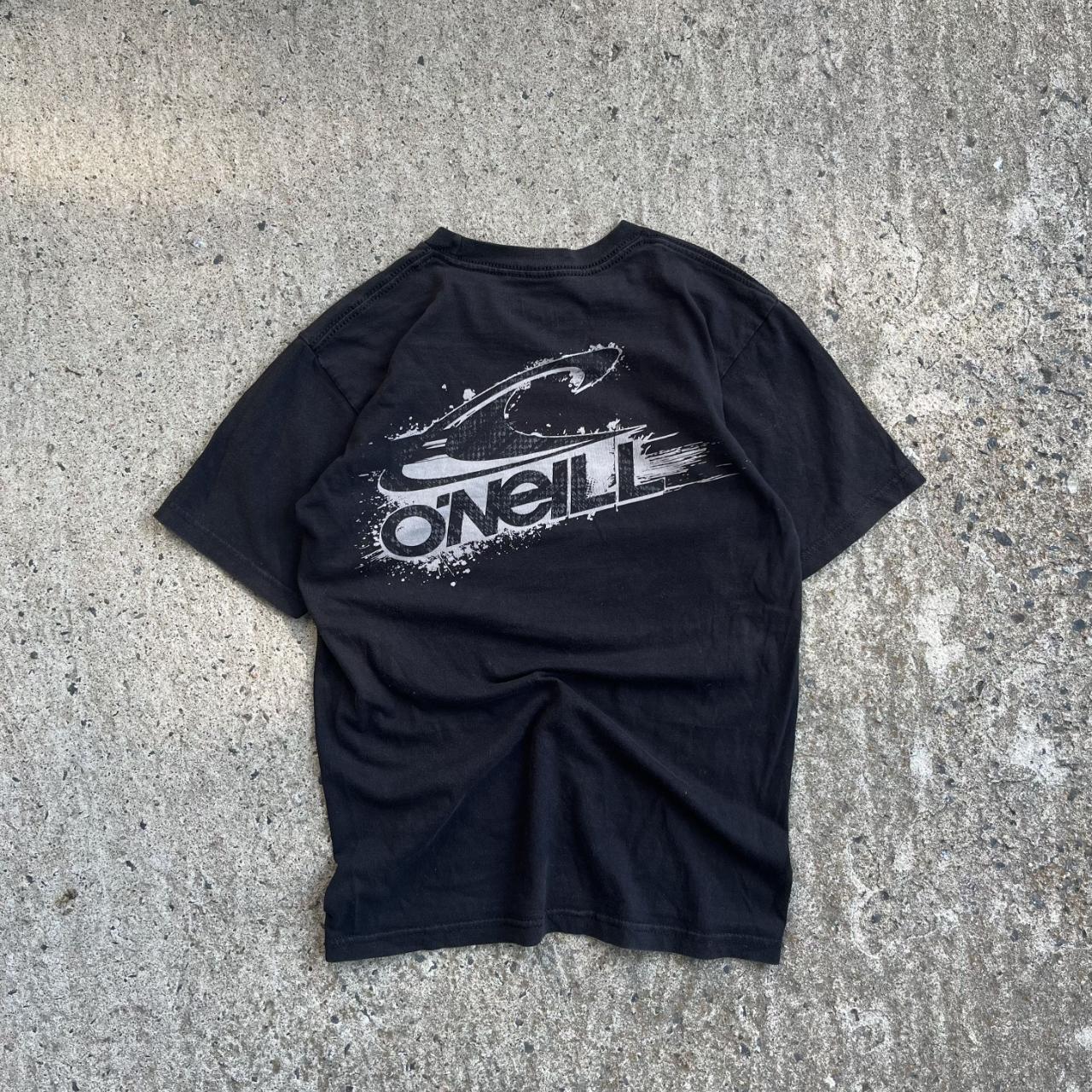 Vintage Y2K Black O'Neill Surfwear T-Shirt (S)