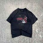 Vintage Y2K Black Dark Star Warriors Grunge T-Shirt (S)