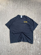 Vintage Y2K Black "Hung Like A Gorilla" Slogan Tee (XL)