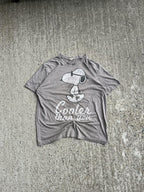 Vintage 90s Beige "Cooler Than You" Peanuts T-Shirt (M)