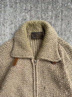 Vintage 90s Vintage Made In Canada Tundra Zip-Up Wool Jacket (L)