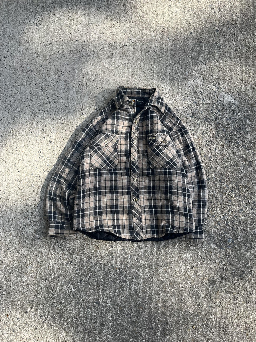 Vintage 90s Kodiak Checkered Patterned Jacket (XS)