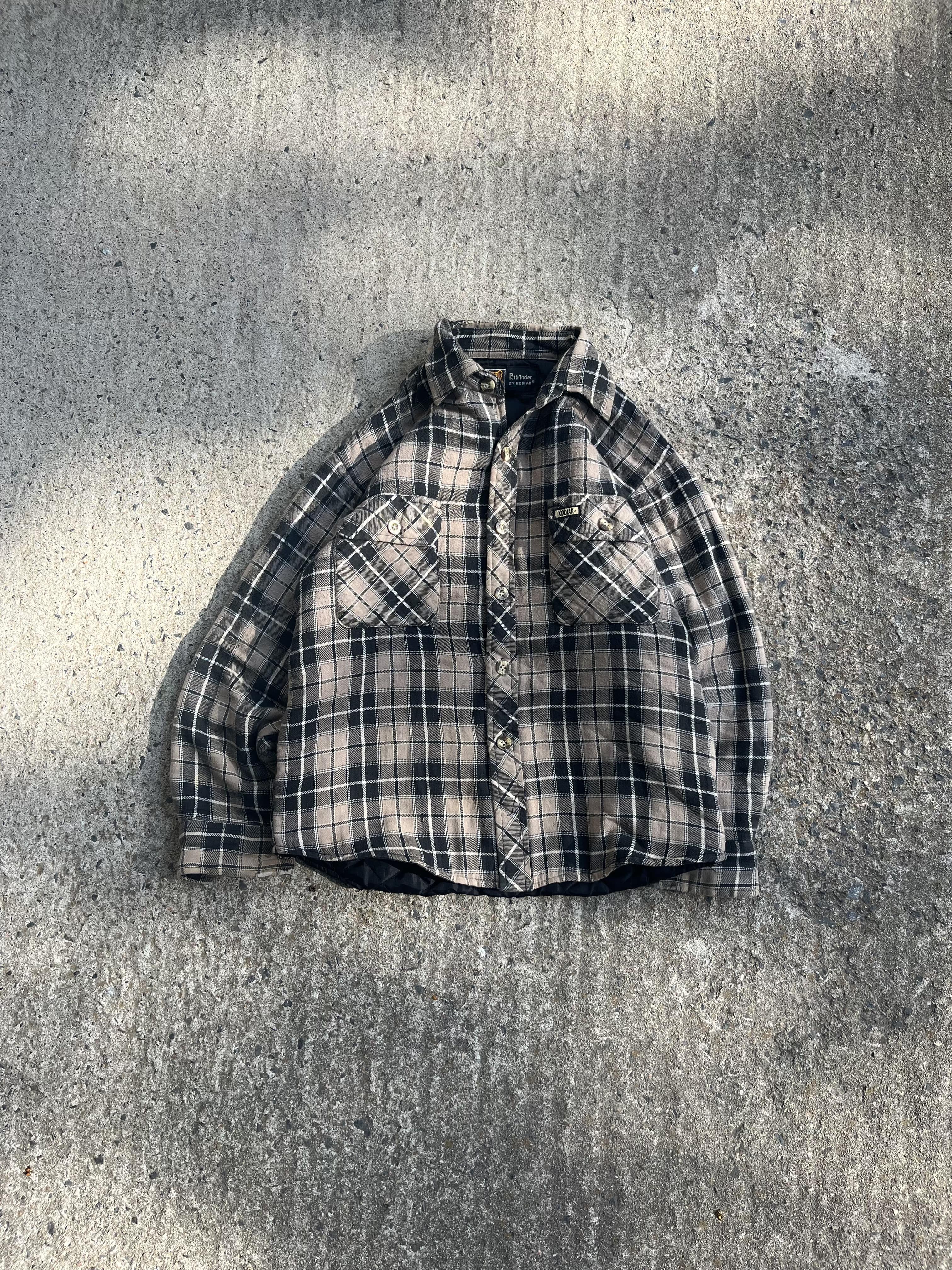Vintage 90s Kodiak Checkered Patterned Jacket (XS)