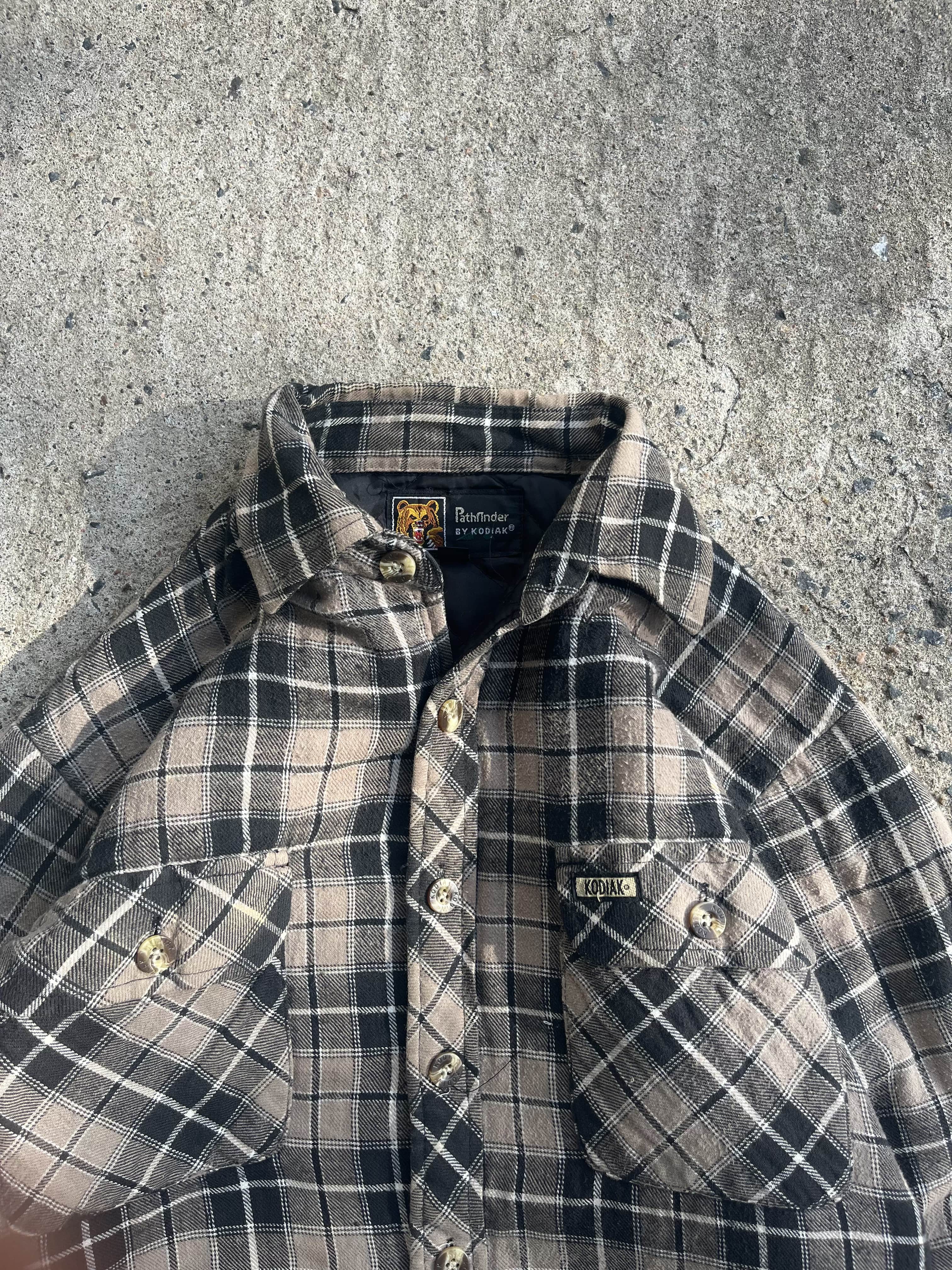 Vintage 90s Kodiak Checkered Patterned Jacket (XS)