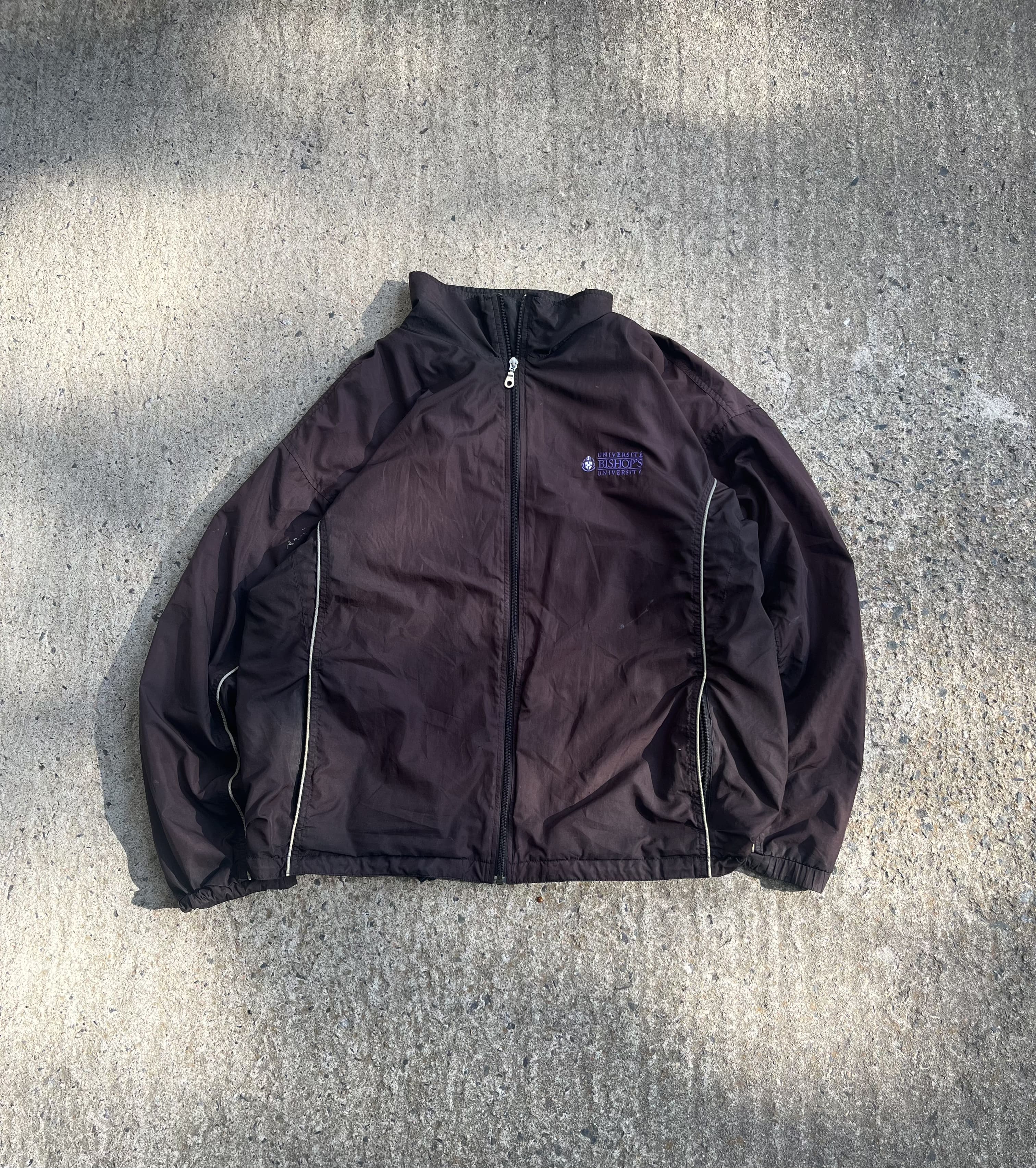 Vintage 90s Bishop's University Windbreaker (XL)