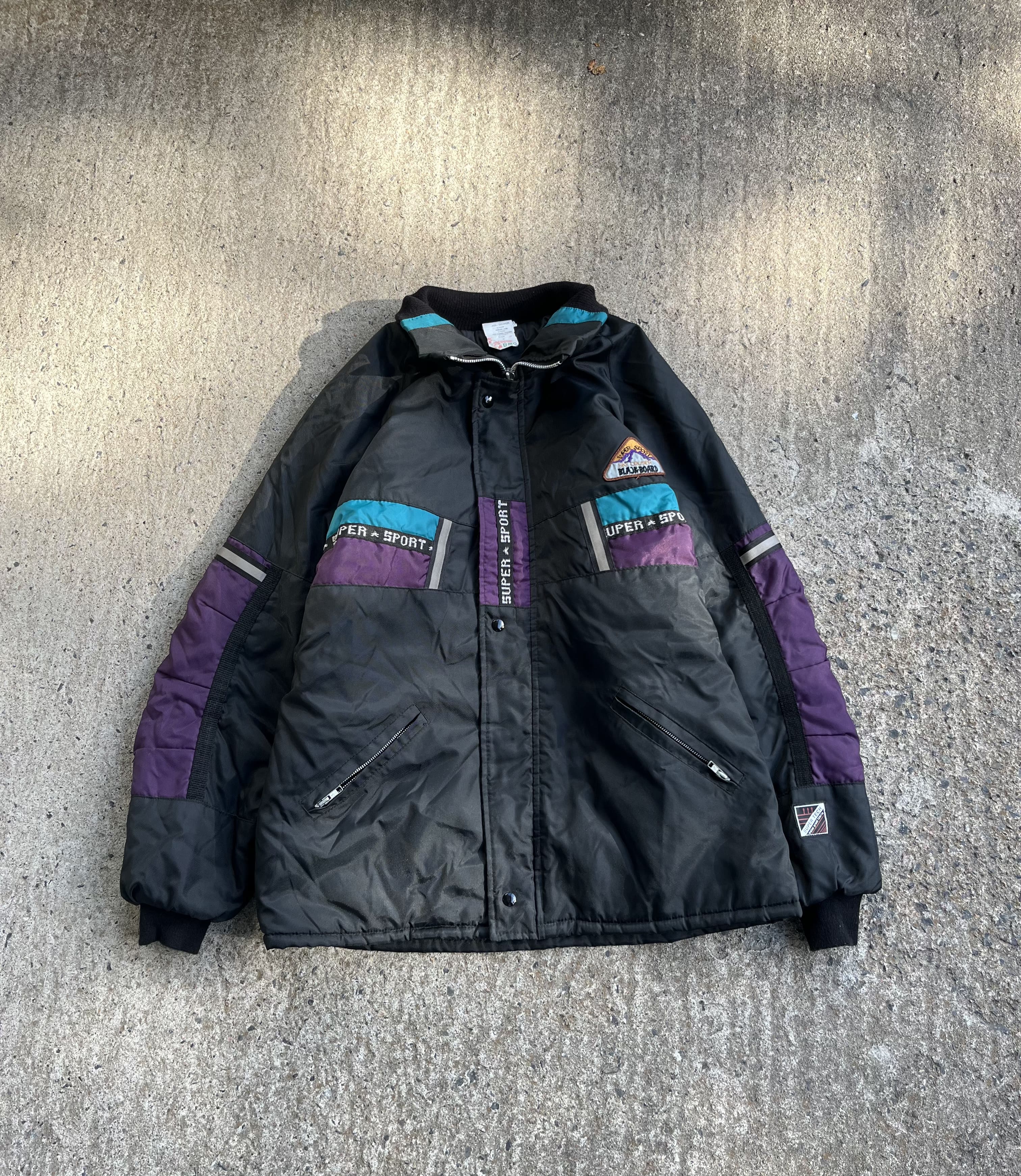 Vintage 80s Super Ski Winter Coat (XL)