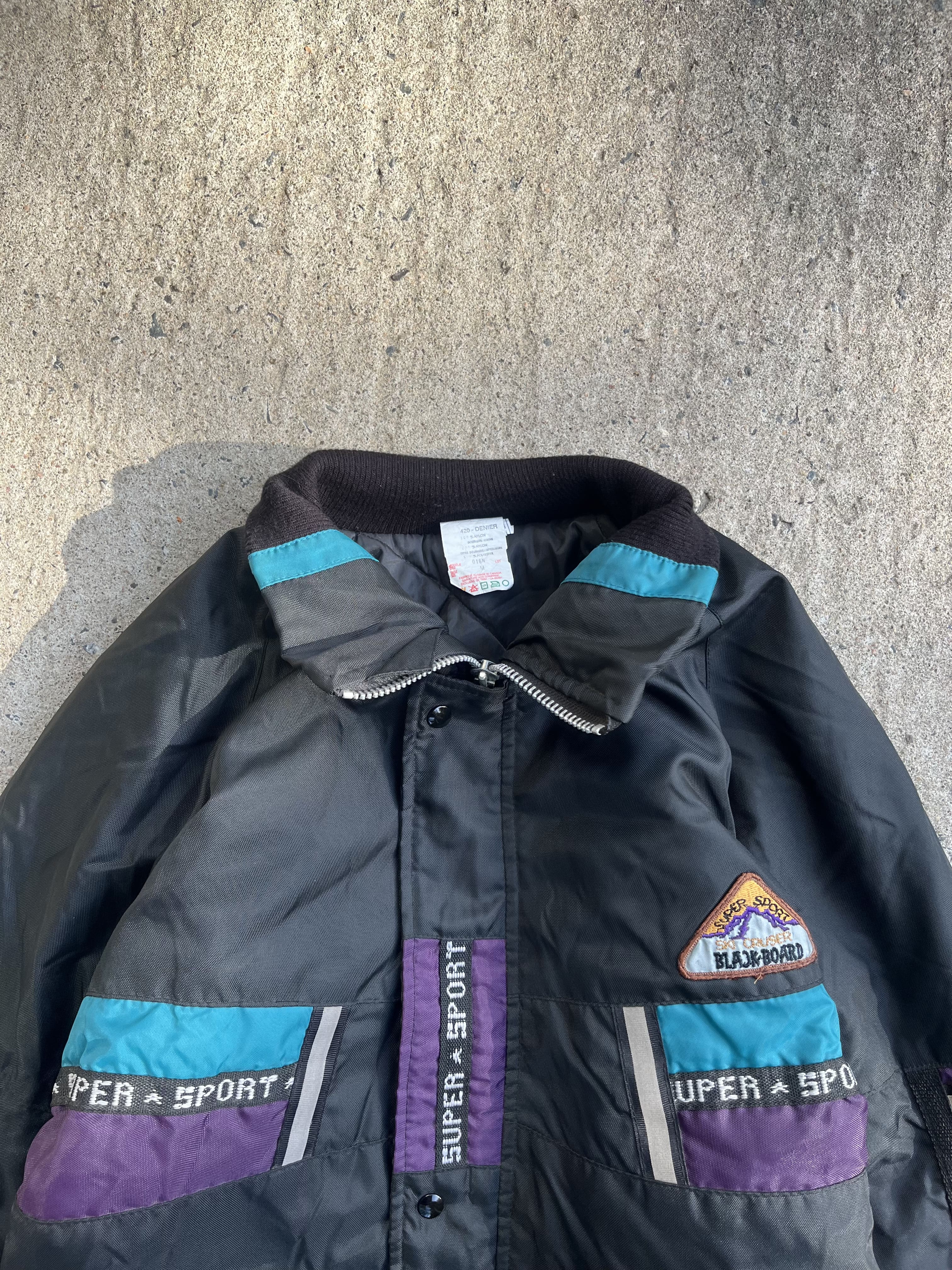 Vintage 80s Super Ski Winter Coat (XL)