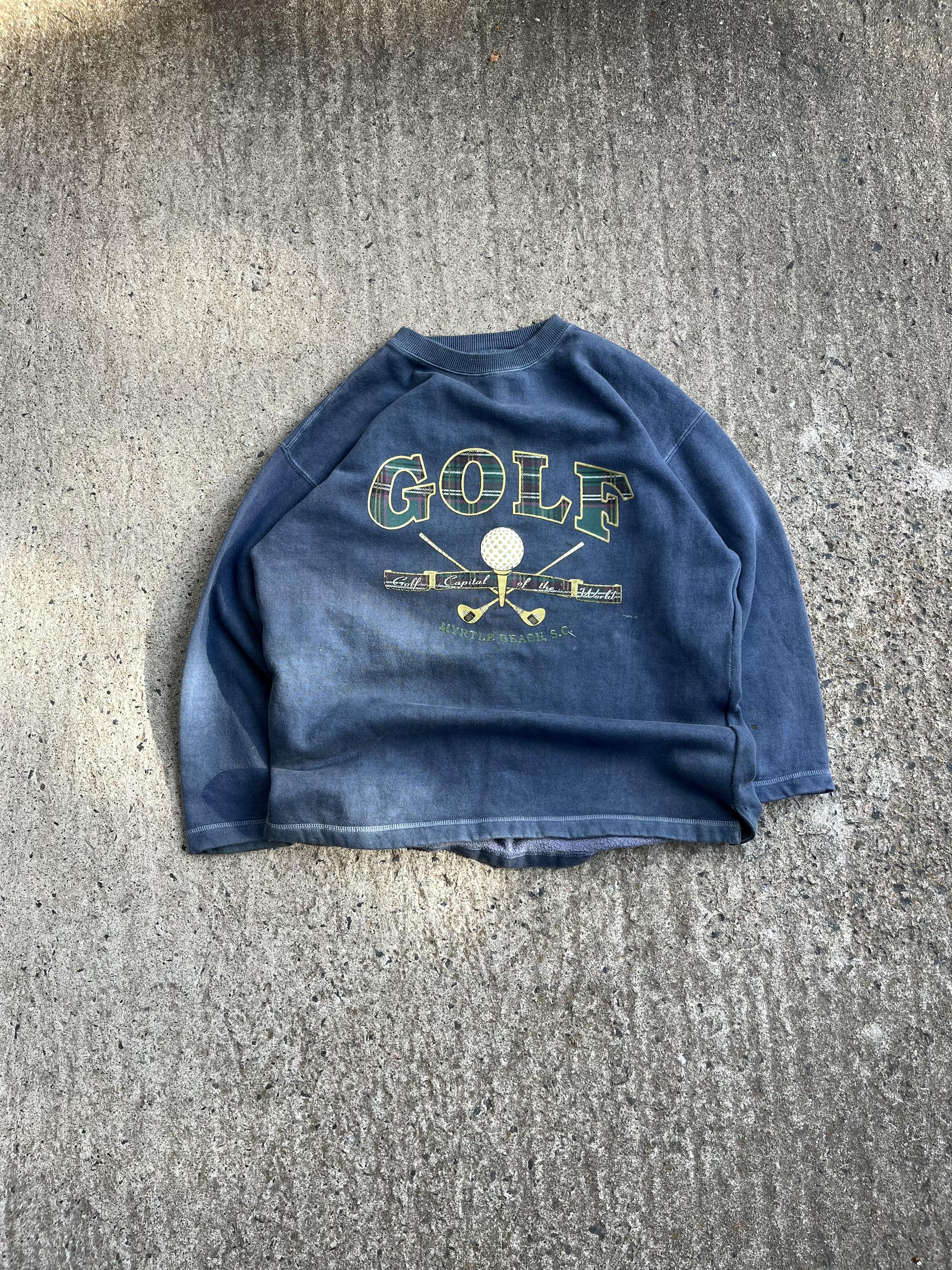 Vintage 80s Myrtle Beach Golf Crewneck (XL)