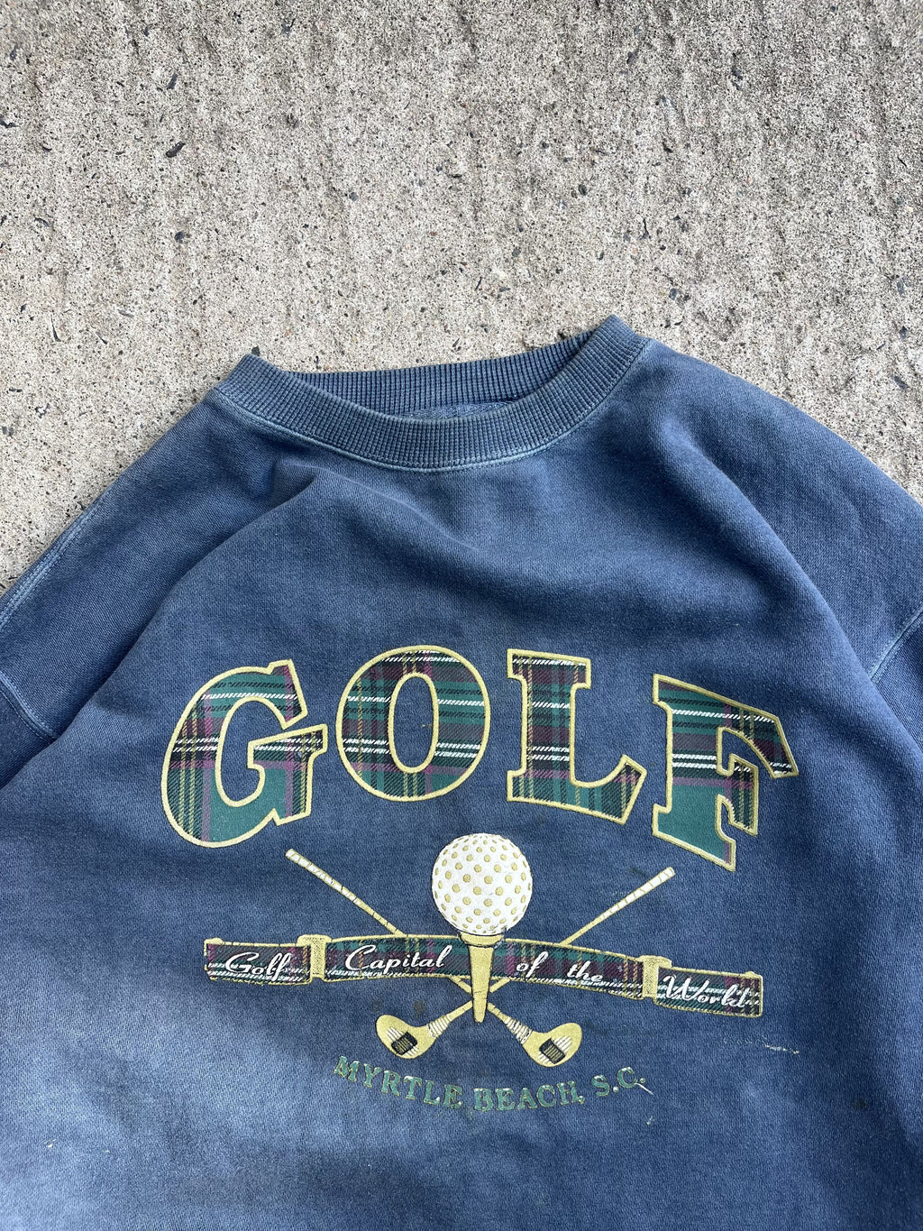 Vintage 80s Myrtle Beach Golf Crewneck (XL)
