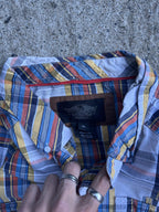 Vintage Y2K Multicolor Checkered Harley Davidson Button Up (XL)