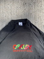 Vintage 90s Single Stitch Oakley Rainbow T-Shirt (XL)