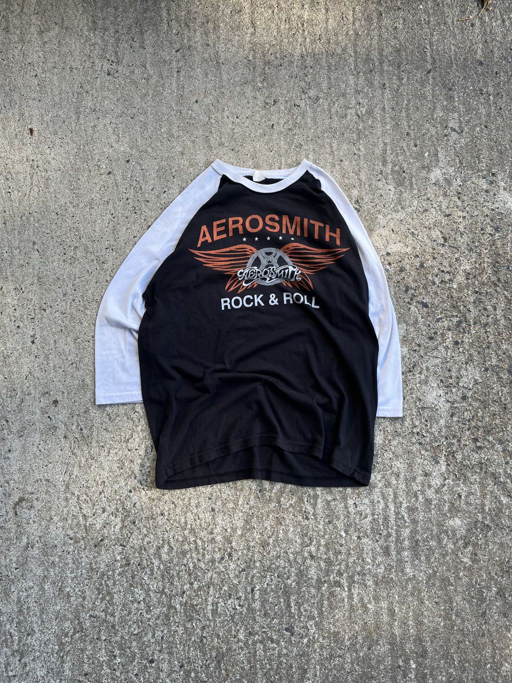 Vintage Y2K Aerosmith Band T-Shirt (L)
