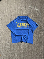 Vintage Y2K Blue Element Skatewear T-Shirt (S)
