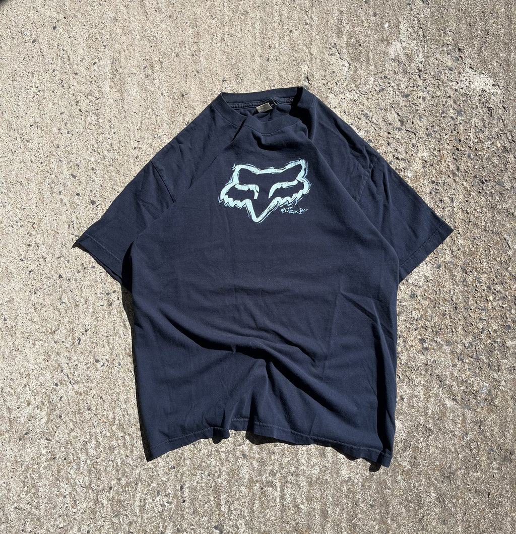 Vintage Y2K Fox Racing T-Shirt (L)