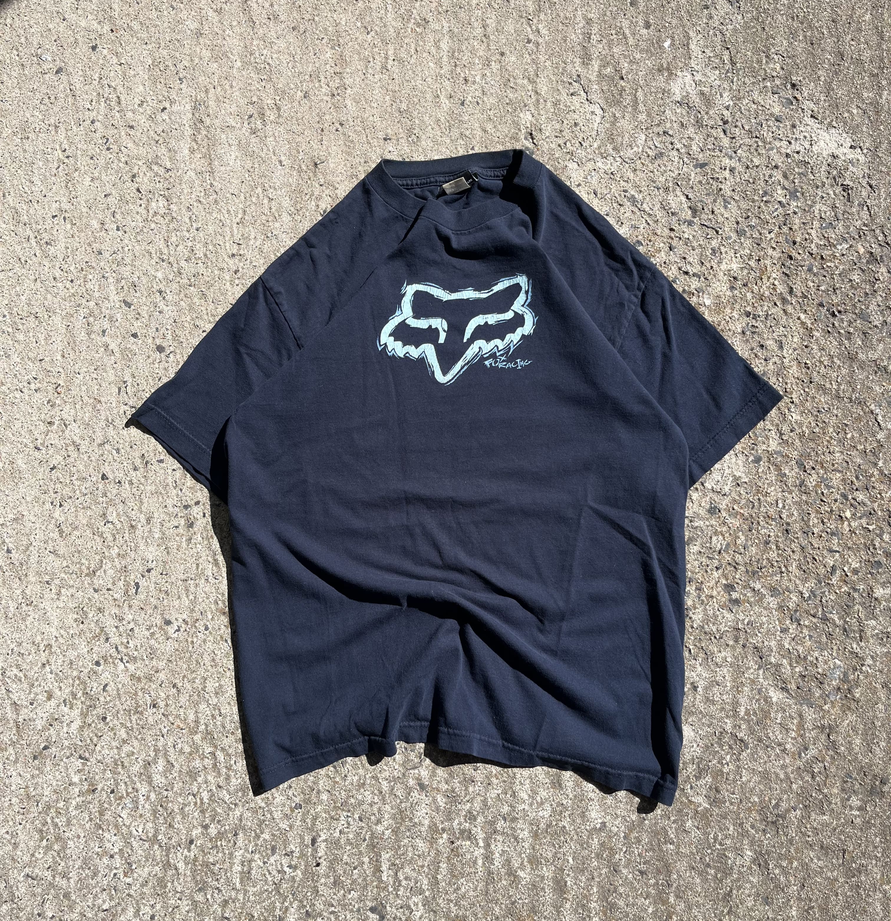 Vintage Y2K Fox Racing T-Shirt (L)