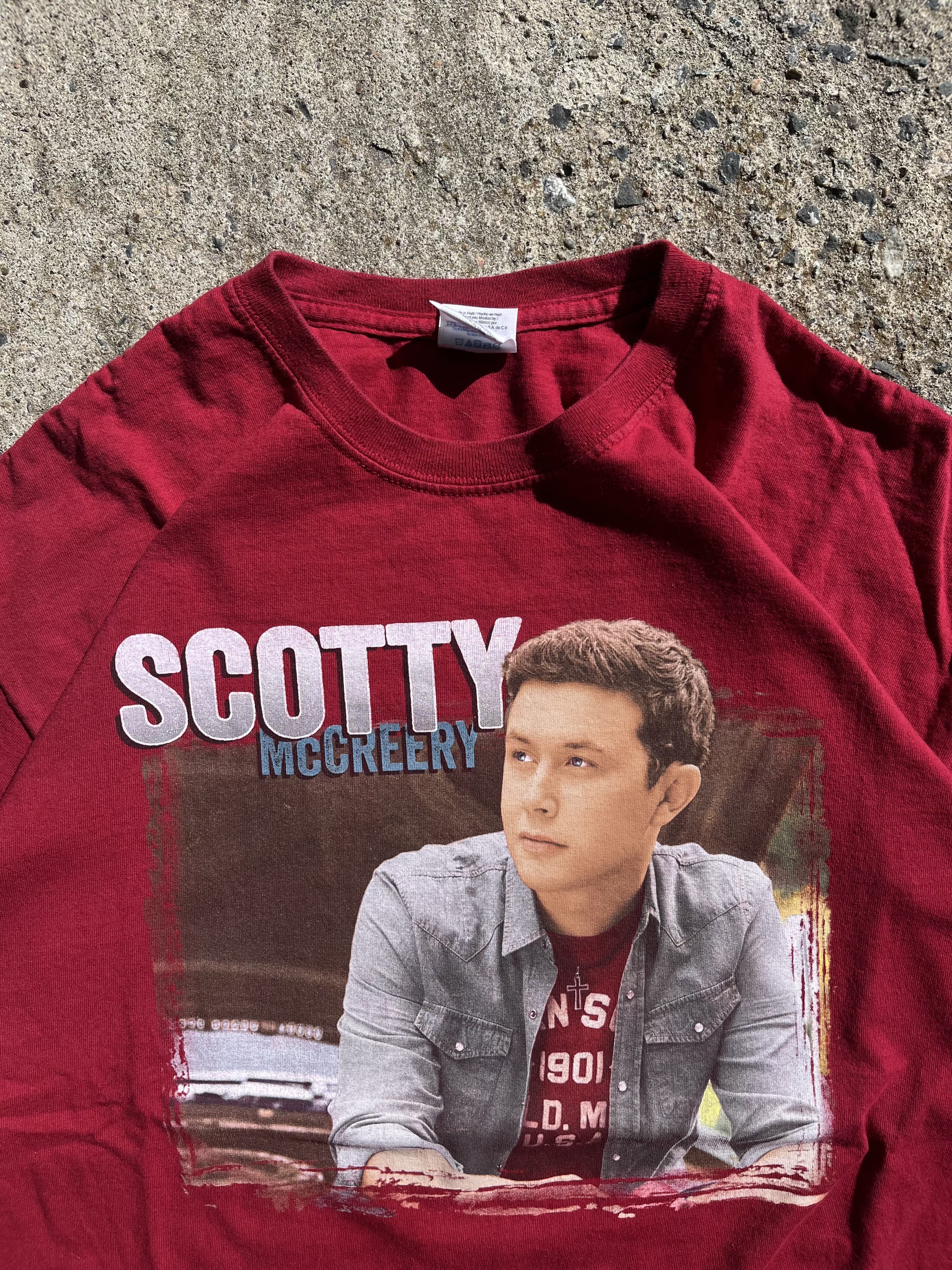Vintage Y2K Scotty McGreery Band T-Shirt (XL)