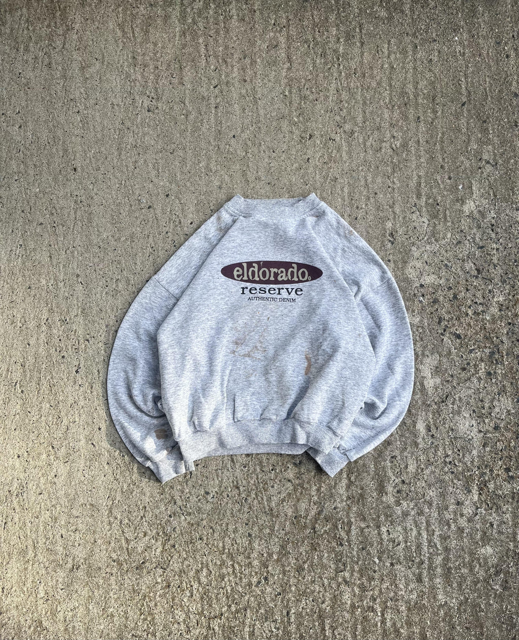 Vintage 90s Grey El Dorado Reserve Graphic Crewneck (S)