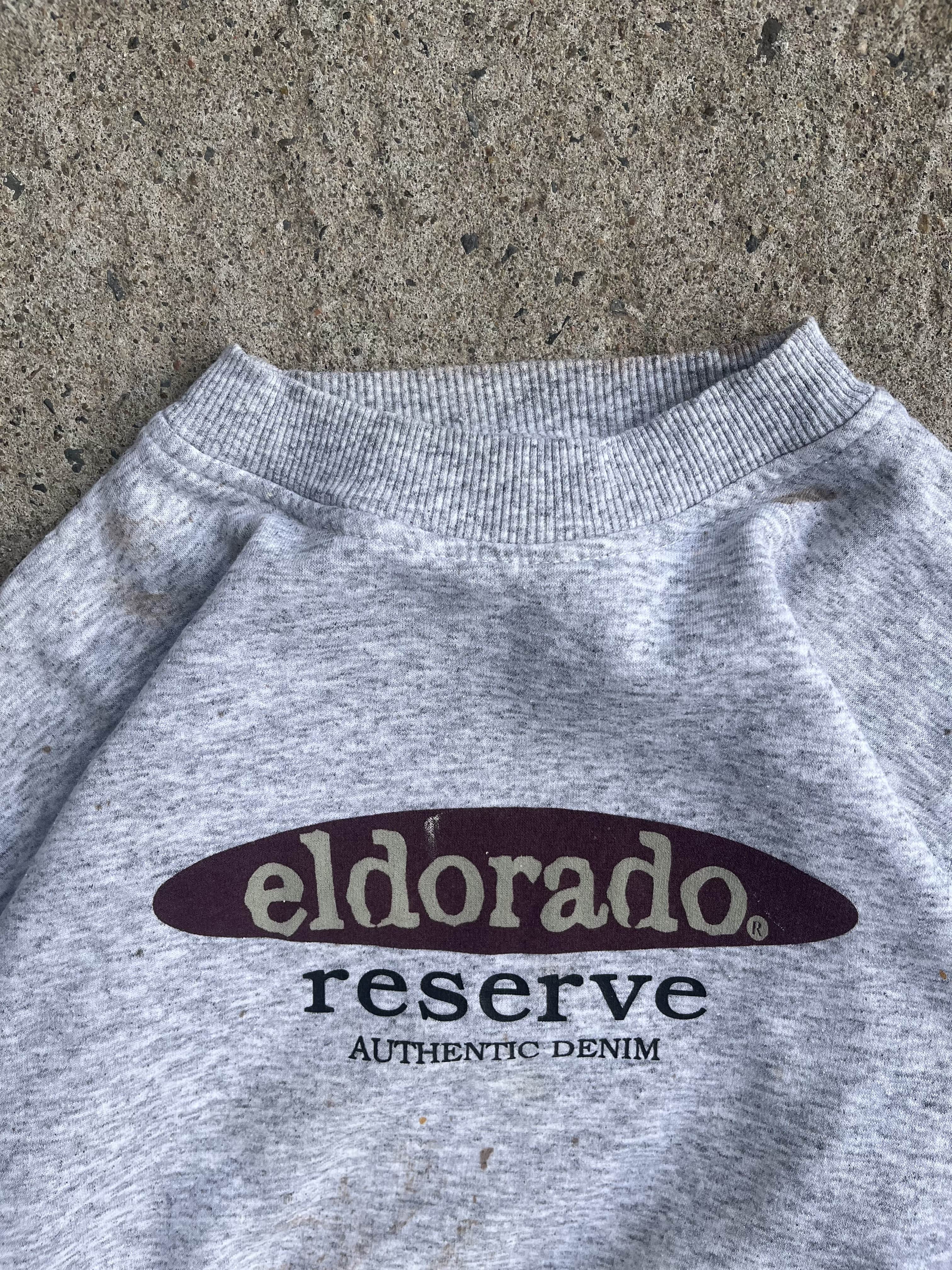 Vintage 90s Grey El Dorado Reserve Graphic Crewneck (S)