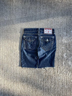 Vintage Y2K Baggy True Religion Jorts (W32)