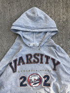 Vintage 90s Varsity 202 Staff Graphic Hoodie (XL)