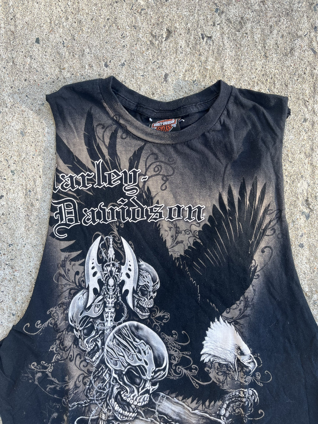 Vintage Y2K Harley Davison Tank Top (M)