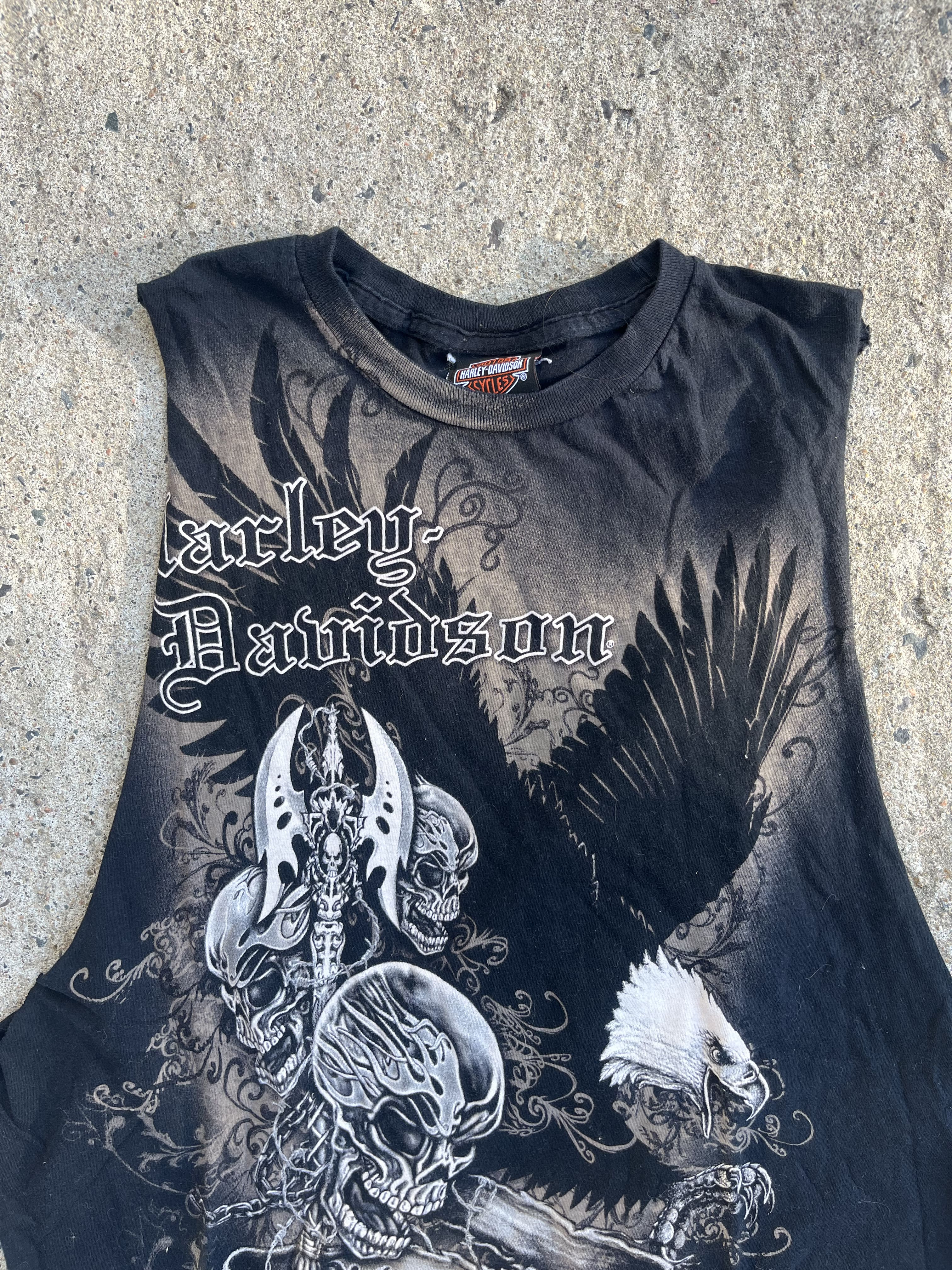 Vintage Y2K Harley Davison Tank Top (M)