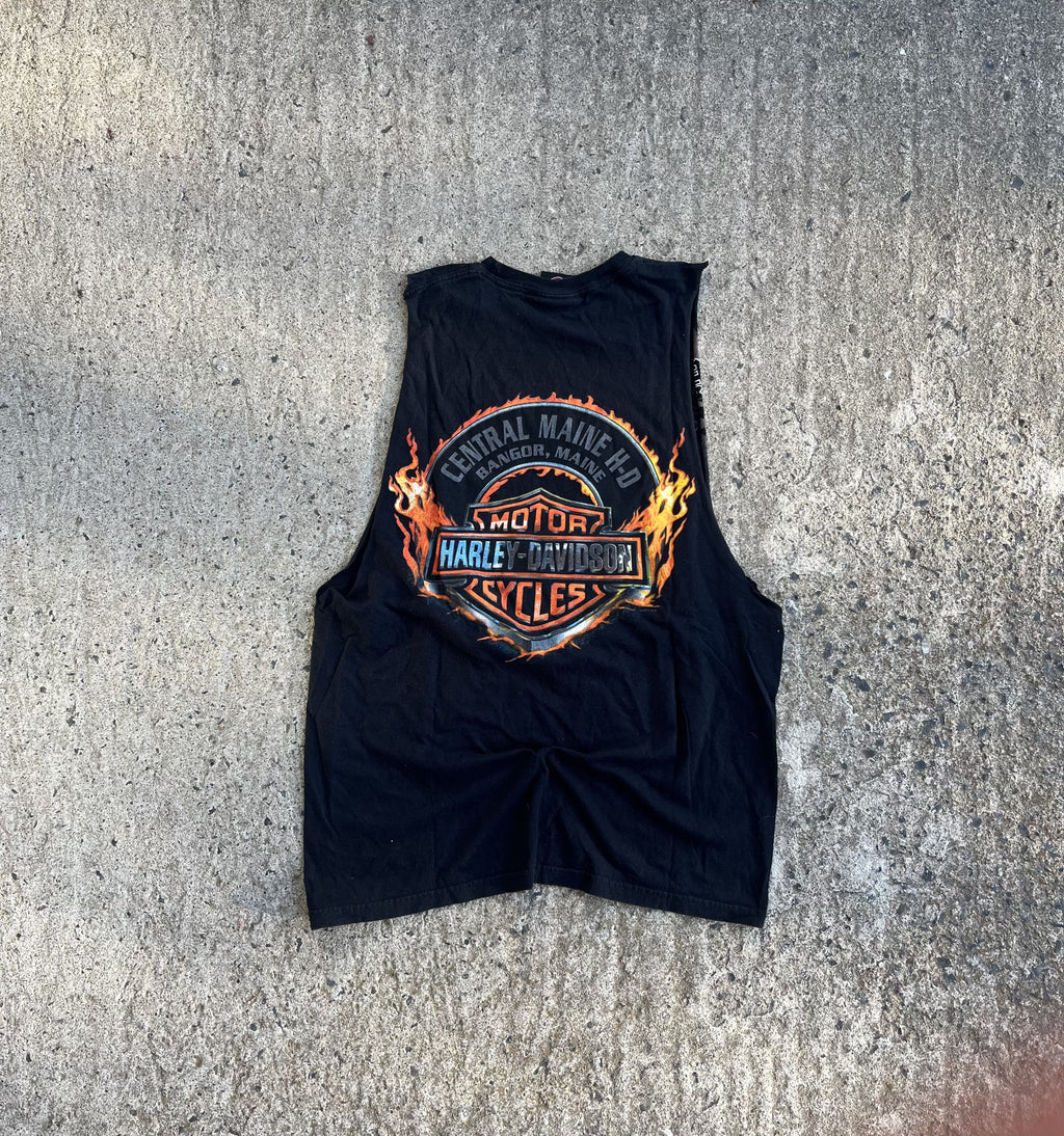Vintage Y2K Harley Davison Tank Top (M)