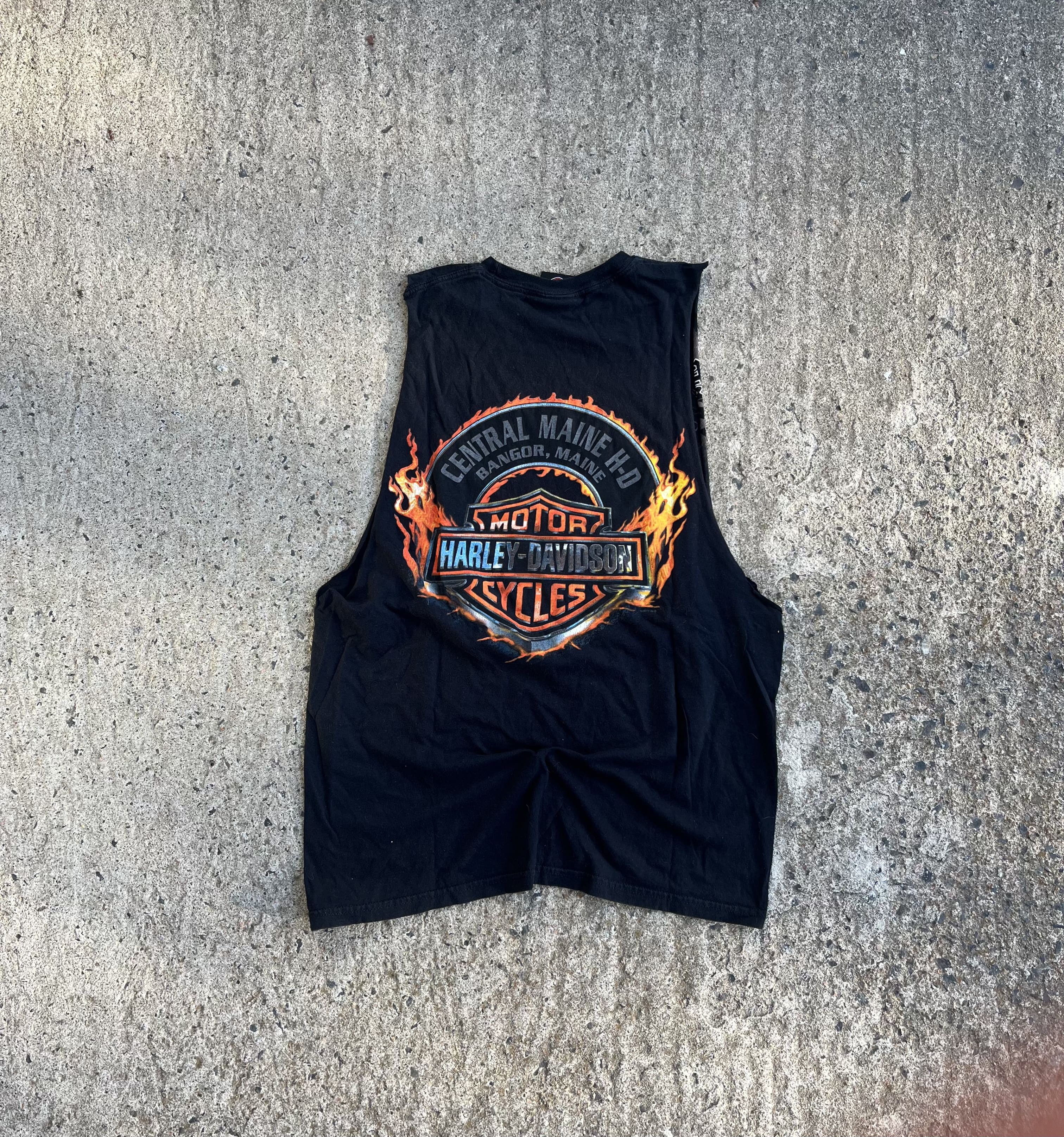 Vintage Y2K Harley Davison Tank Top (M)