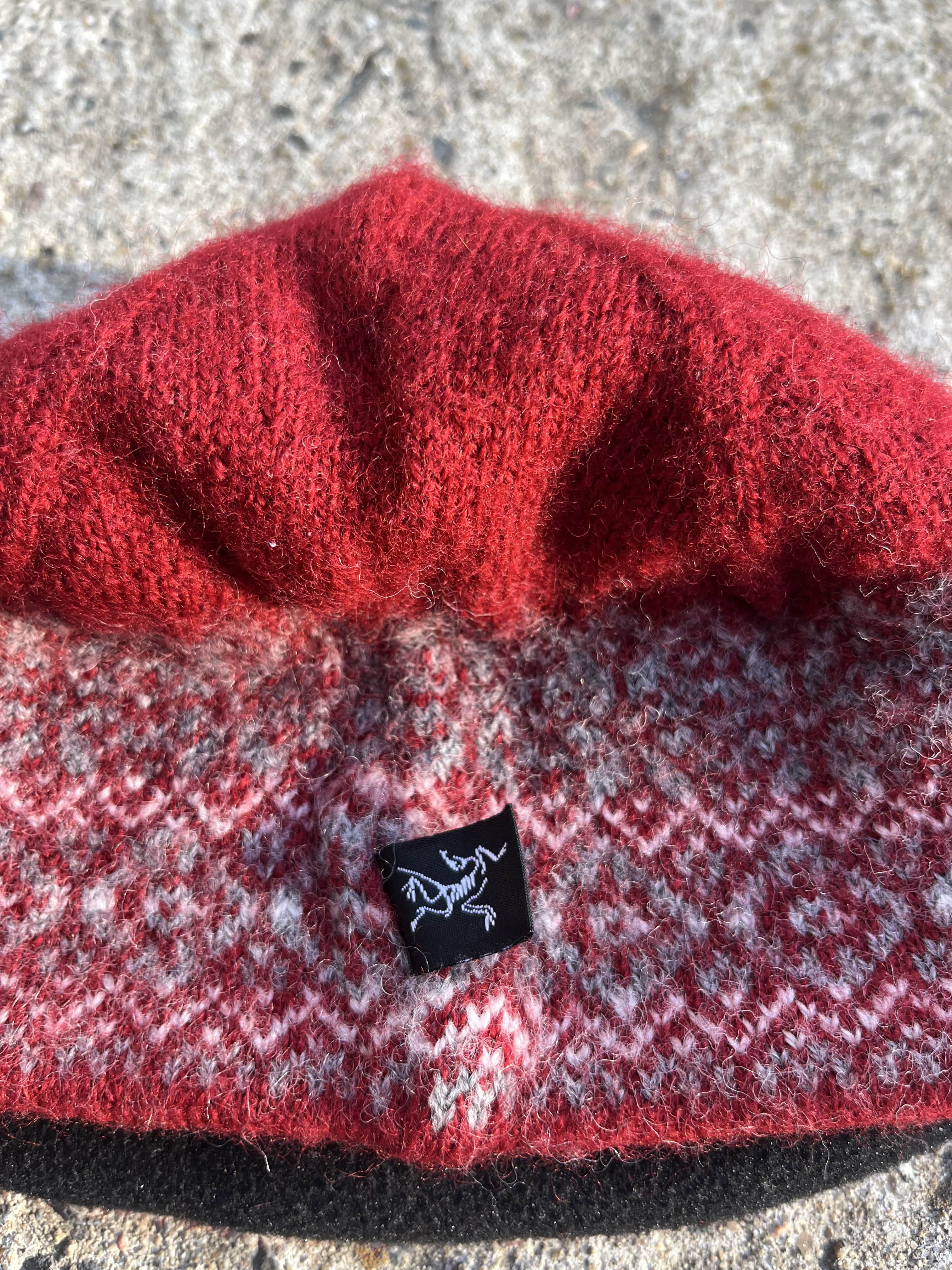 Vintage Y2K Floral Pattern Arc'Teryx Beanie