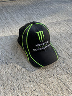 Vintage Black & Green Monster Supercross Hat