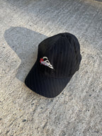 Vintage Y2K Black Striped Quiksilver Hat