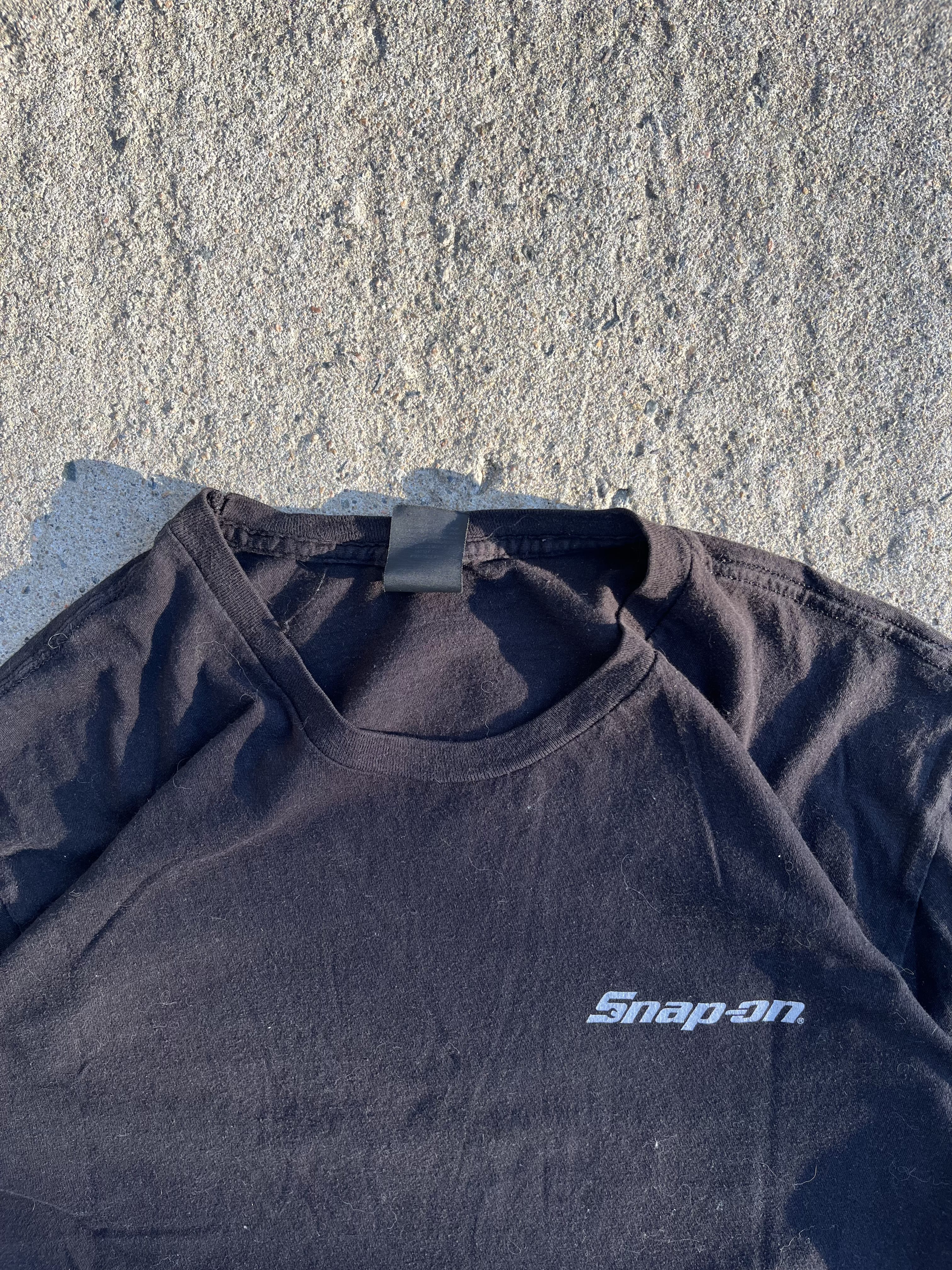 Vintage Y2K Snap-On Graphic T-Shirt (XL)