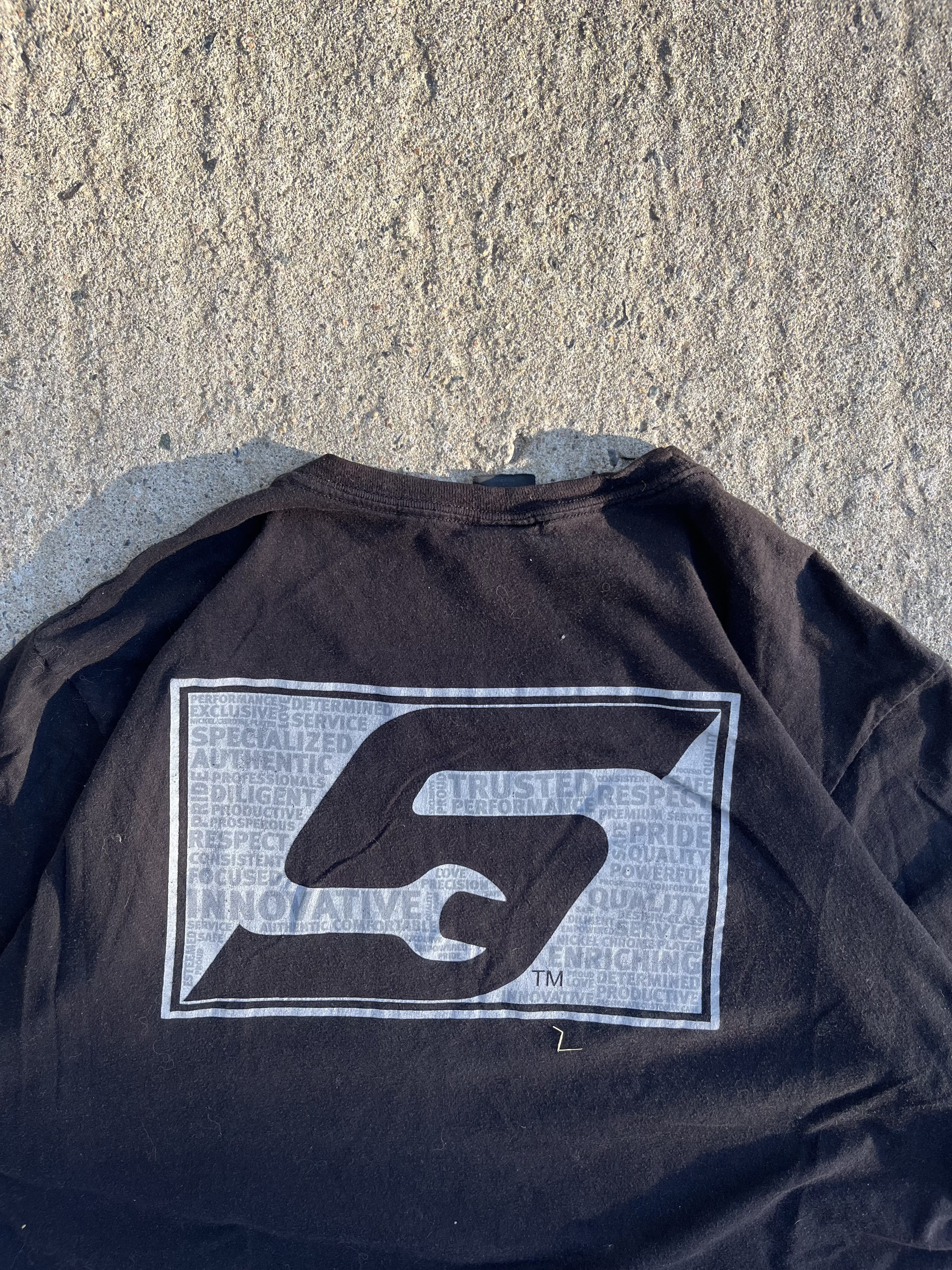 Vintage Y2K Snap-On Graphic T-Shirt (XL)