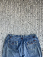 Vintage Y2K Ultra Baggy Point Zero Skatewear Pants (W34)