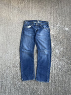 Vintage Y2K Grunge Baggy Guess Denim Jeans (W34)