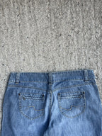 Vintage Y2k D Denim Ultra Baggy Skatewear Pants (W31)