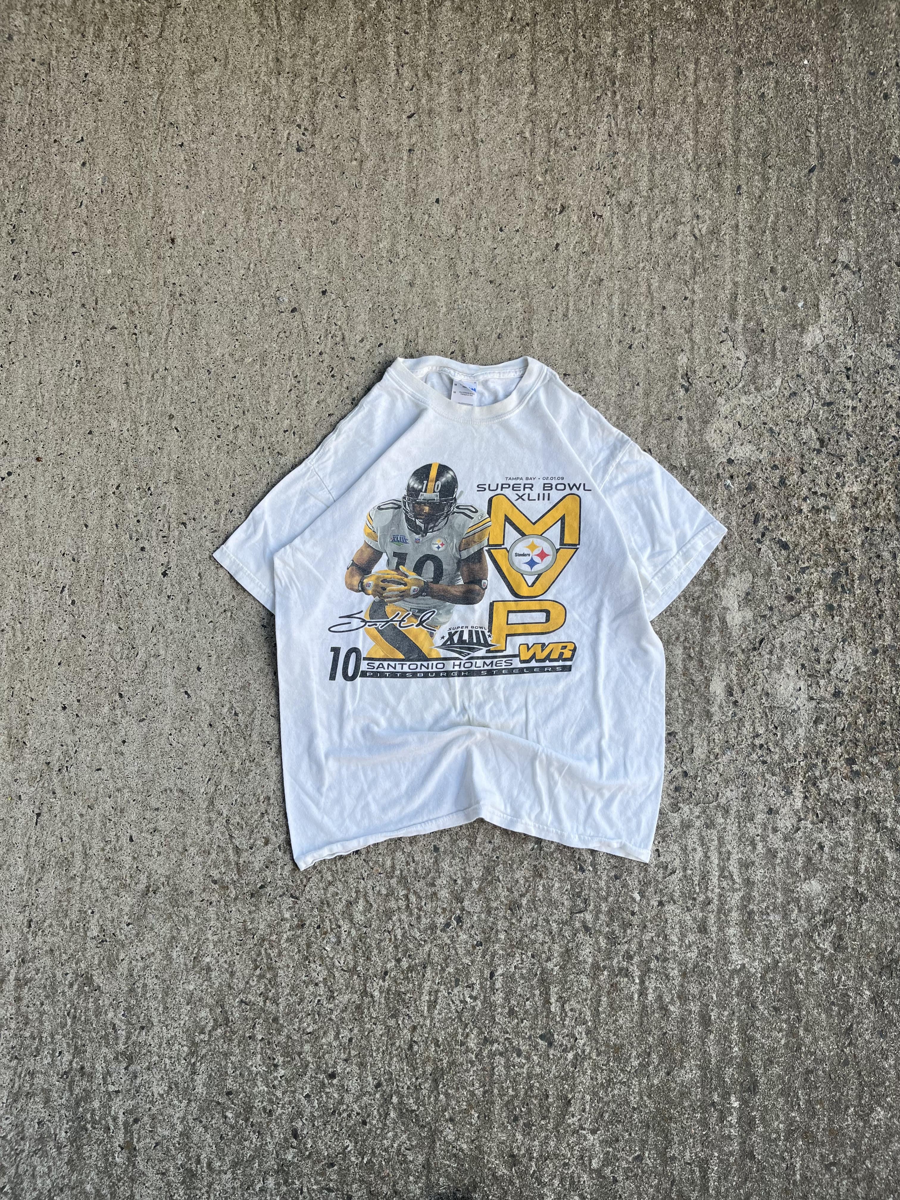 Vintage 2009 Super Bowl MVP T-Shirt (M)