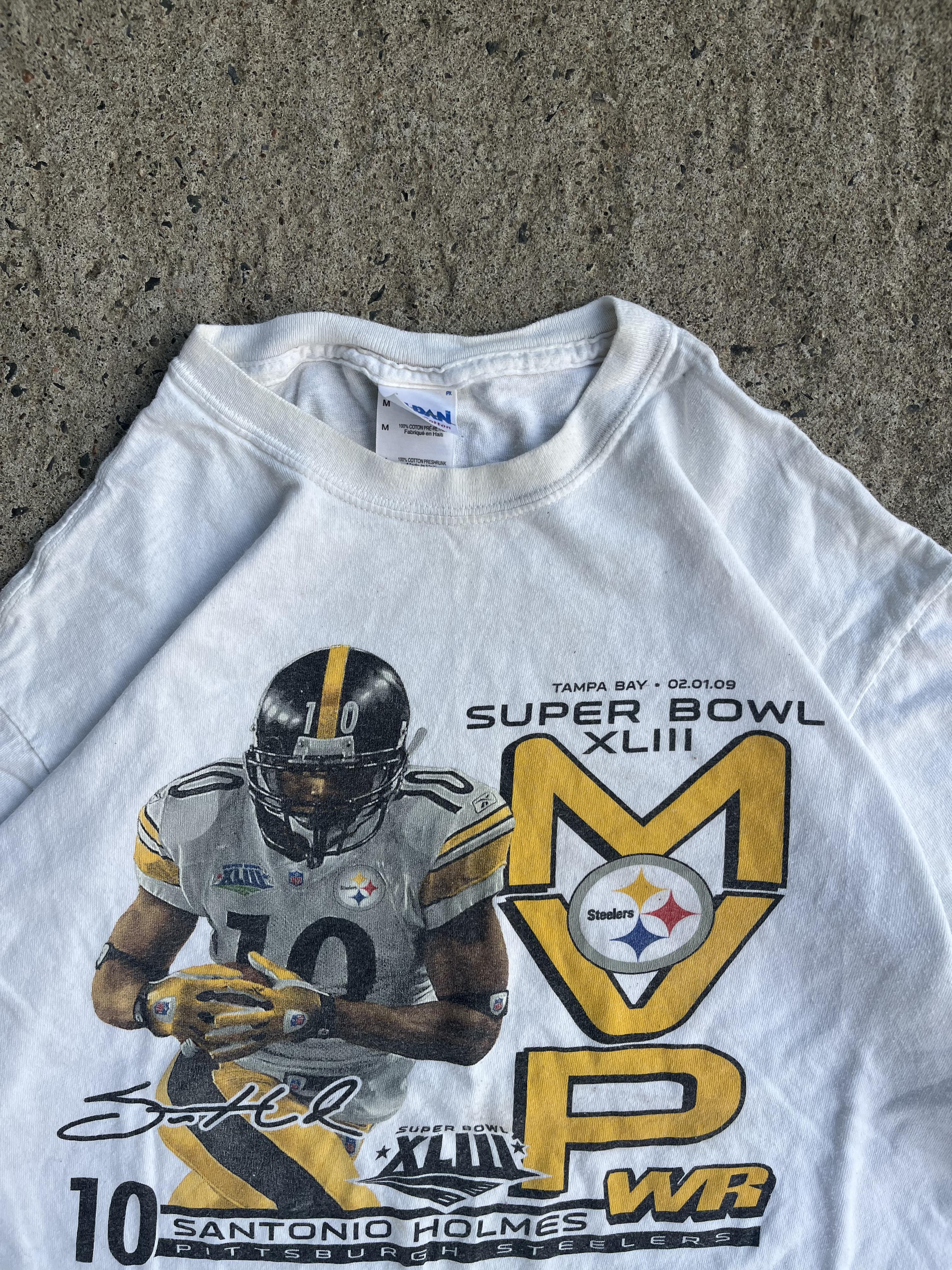Vintage 2009 Super Bowl MVP T-Shirt (M)