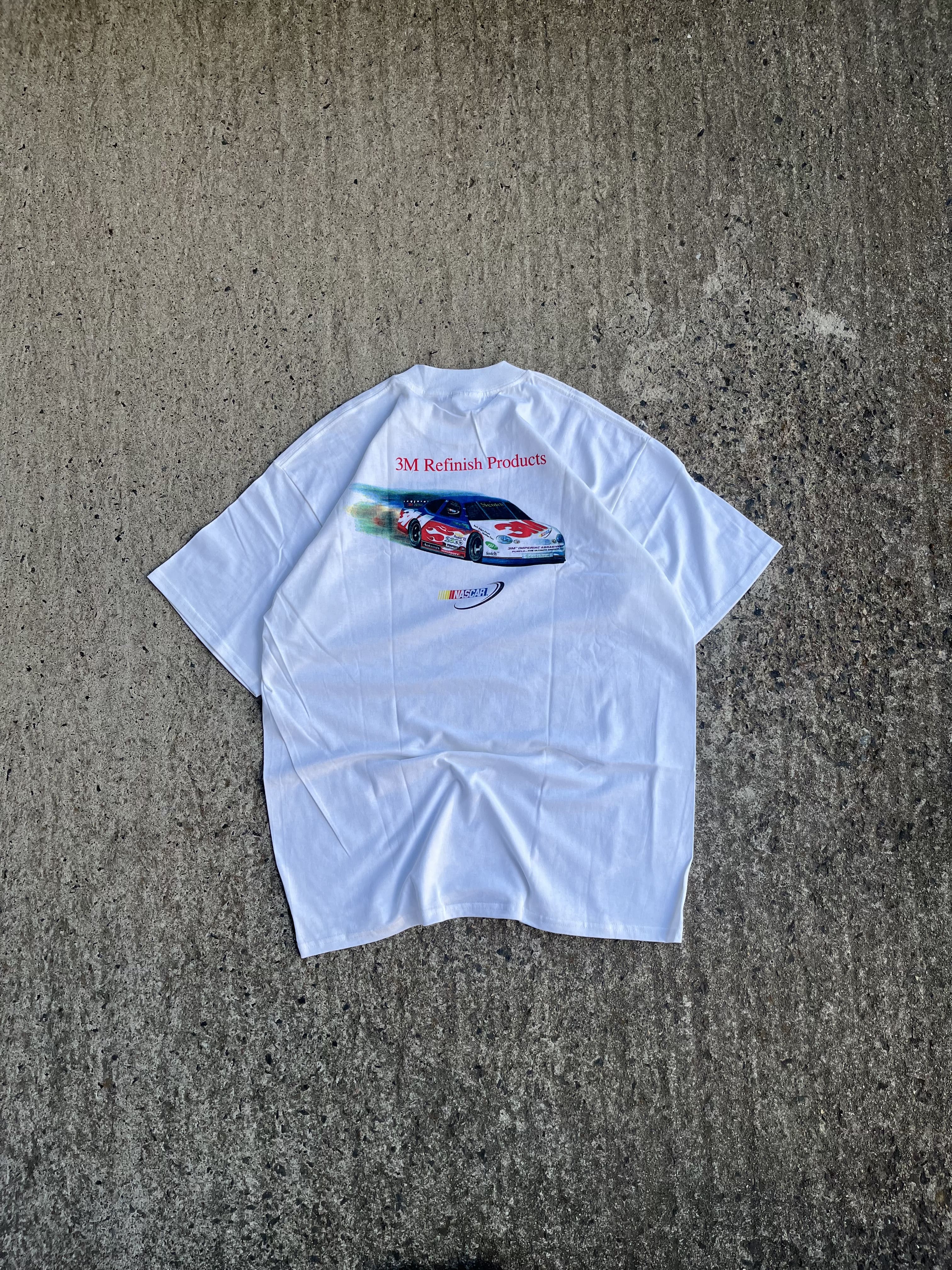Vintage Y2K 3M NASCAR Racing Tee Shirt (XL)
