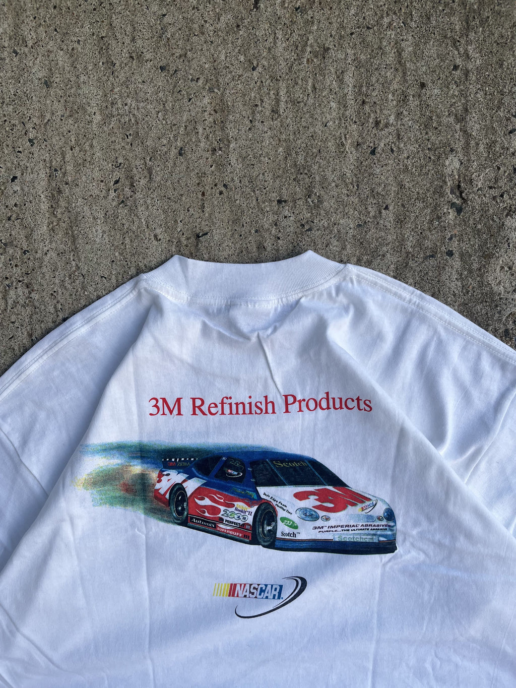 Vintage Y2K 3M NASCAR Racing Tee Shirt (XL)