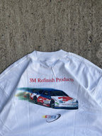Vintage Y2K 3M NASCAR Racing Tee Shirt (XL)