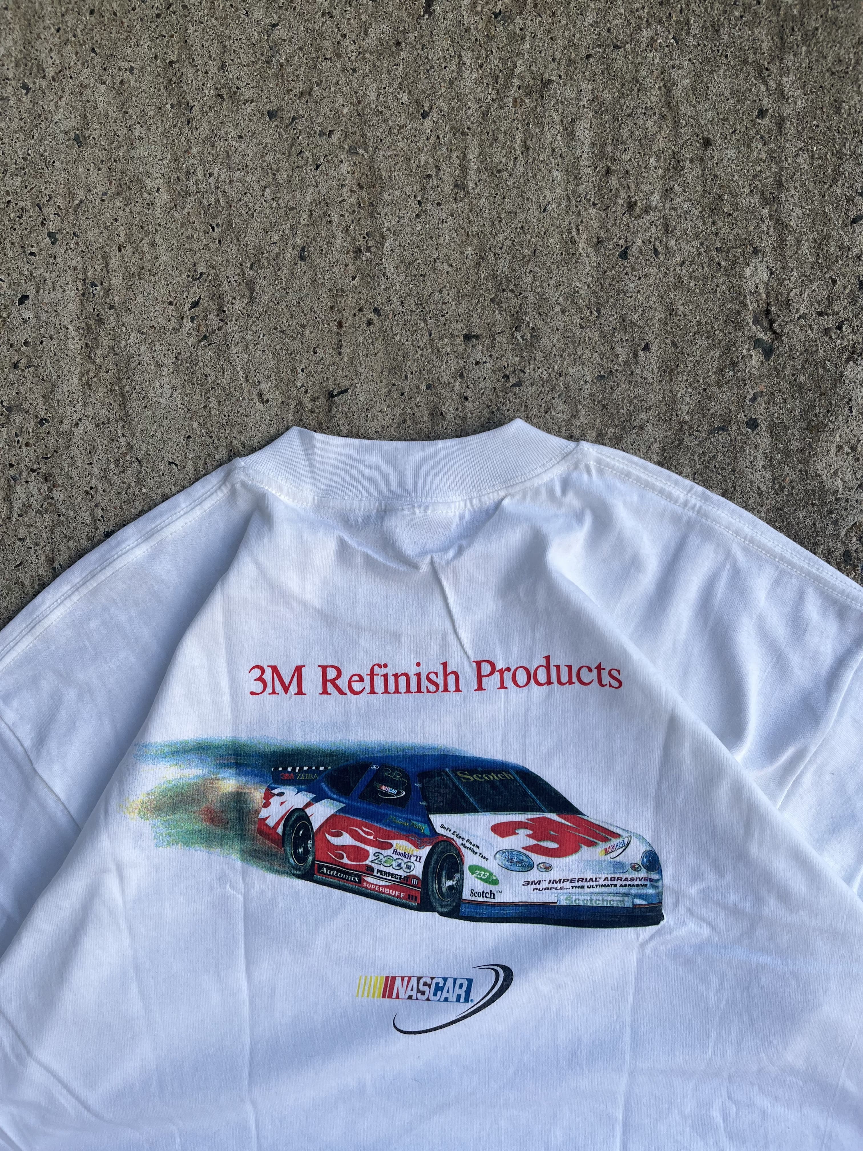Vintage Y2K 3M NASCAR Racing Tee Shirt (XL)