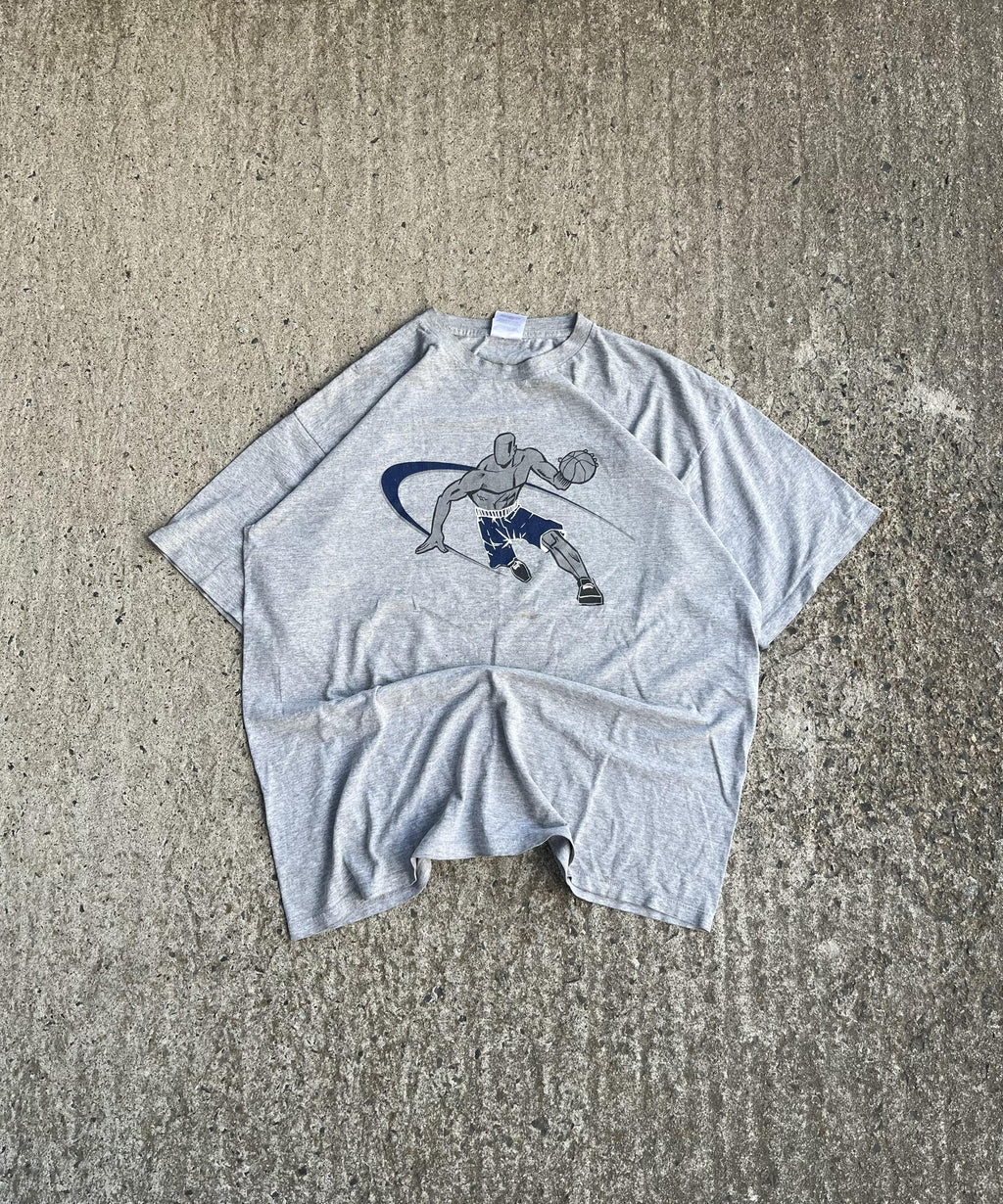 Vintage 90s Single Stitch And 1 Basketball T-Shirt (XL)