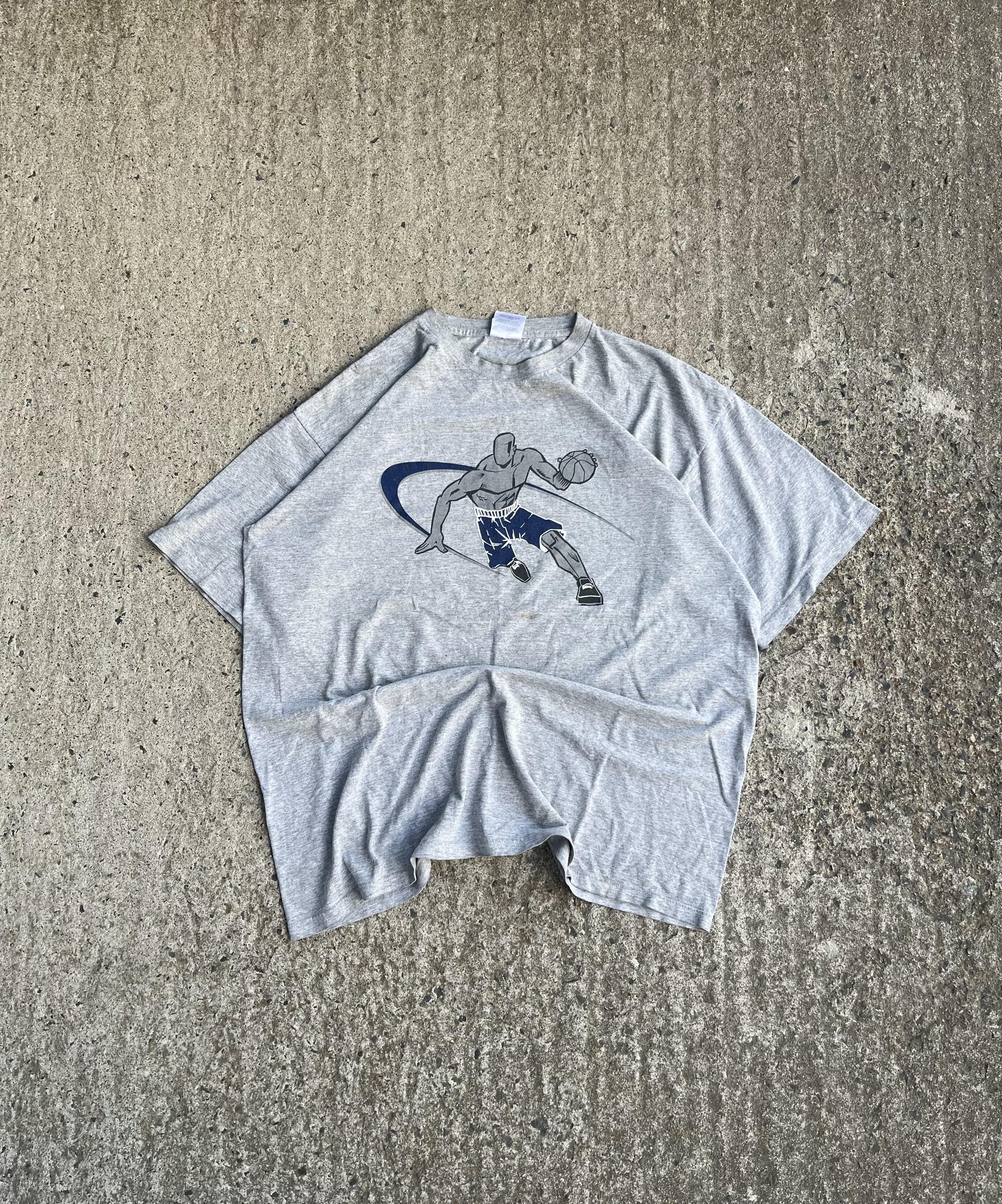 Vintage 90s Single Stitch And 1 Basketball T-Shirt (XL)