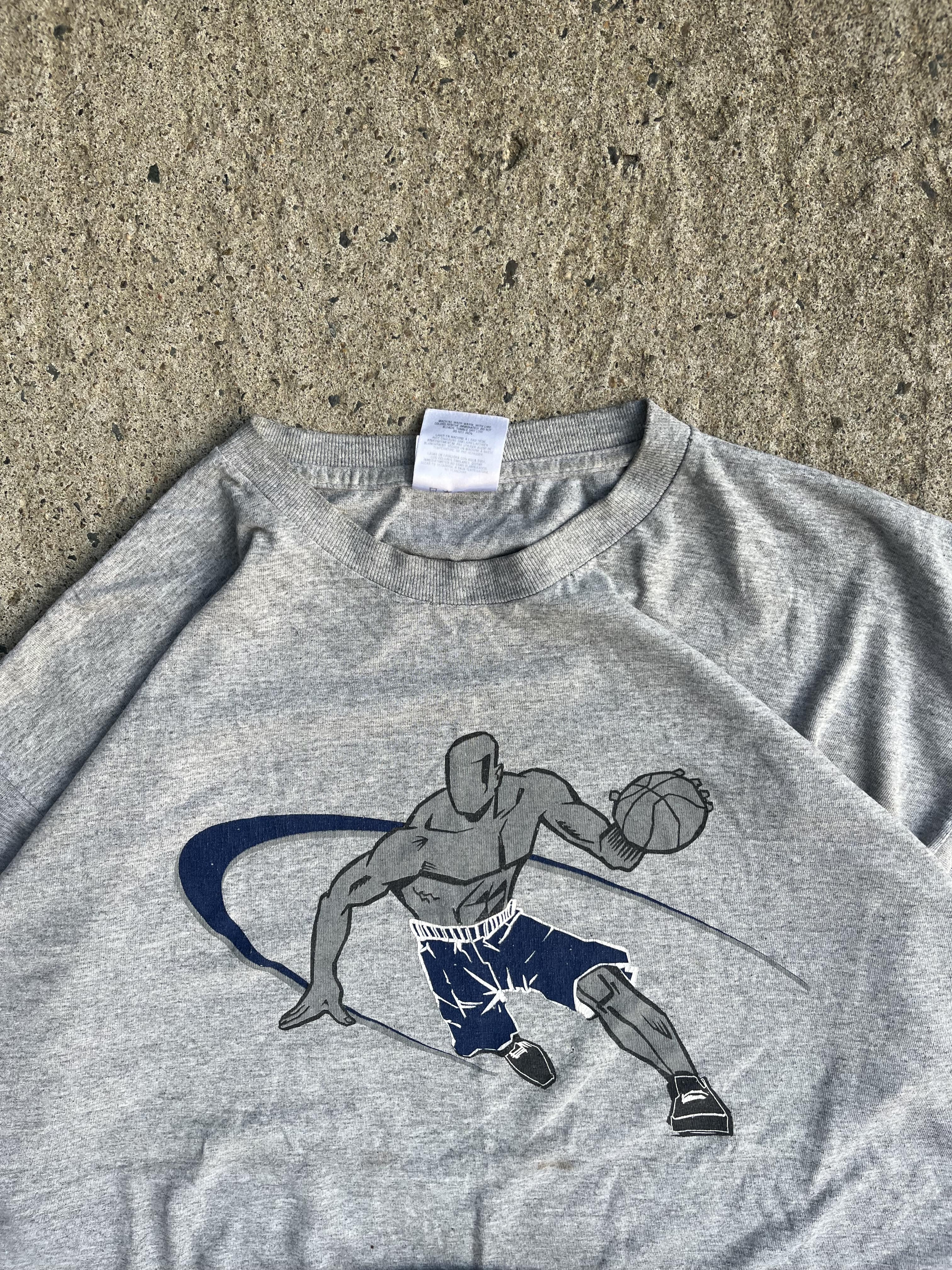 Vintage 90s Single Stitch And 1 Basketball T-Shirt (XL)