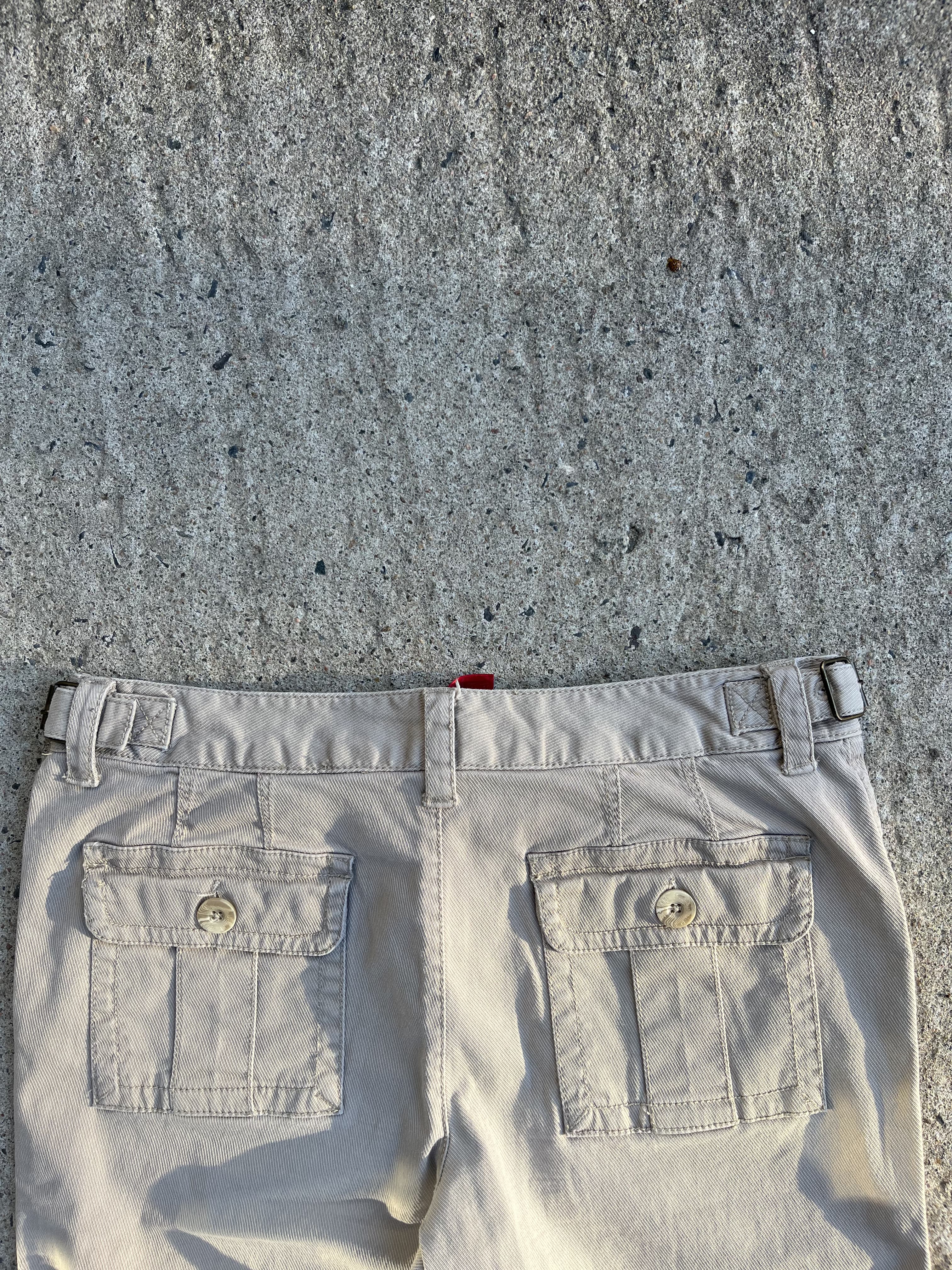 Vintage Y2K Low-Rise Flared BUM Equipment Jeans (10)