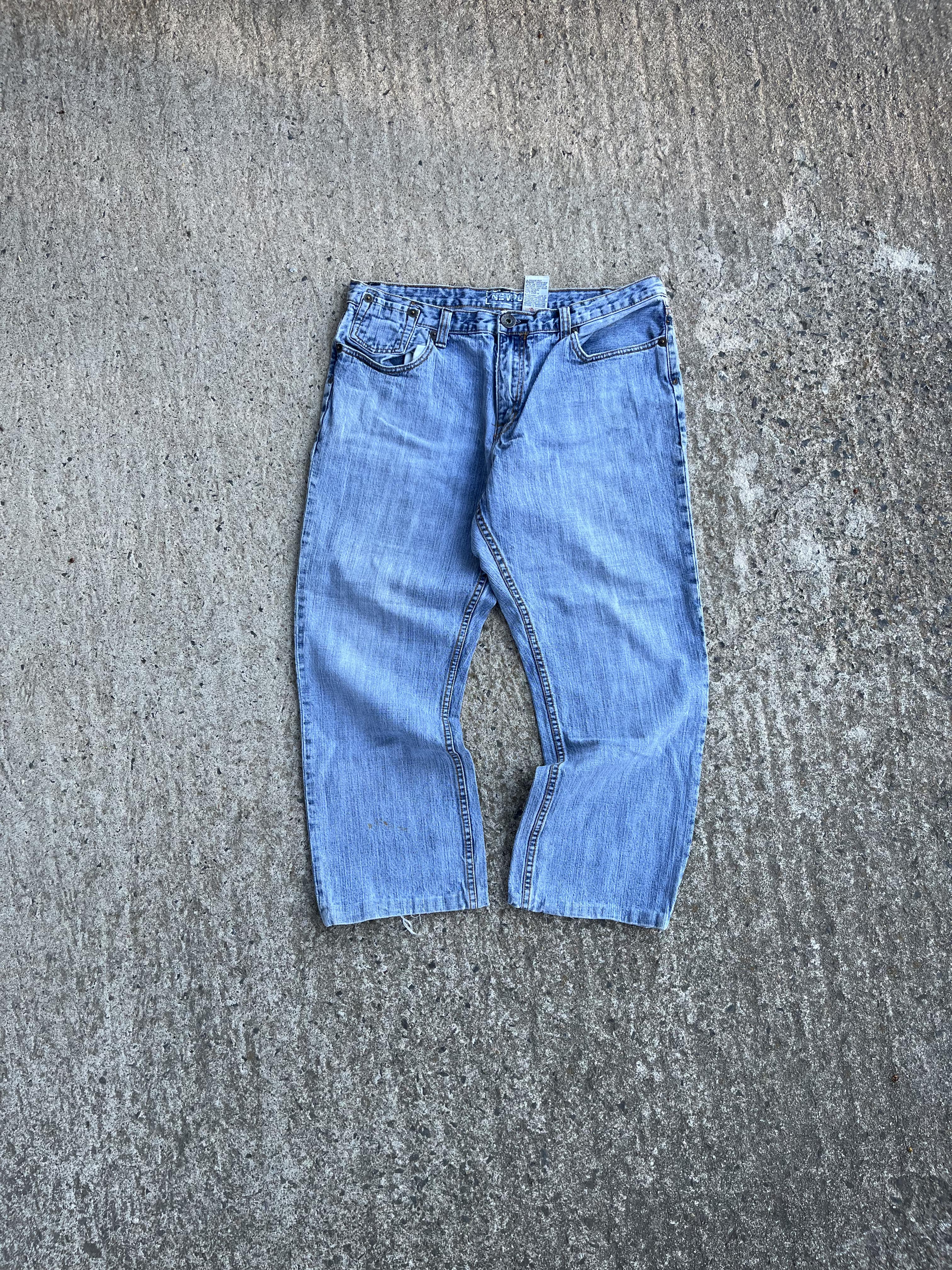 Vintage Y2K Nevada Washed Baggy Jeans (W36)