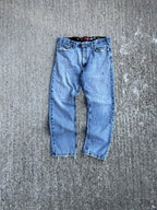 Vintage Y2K Washed Baggy Wrangler Jeans (W34)
