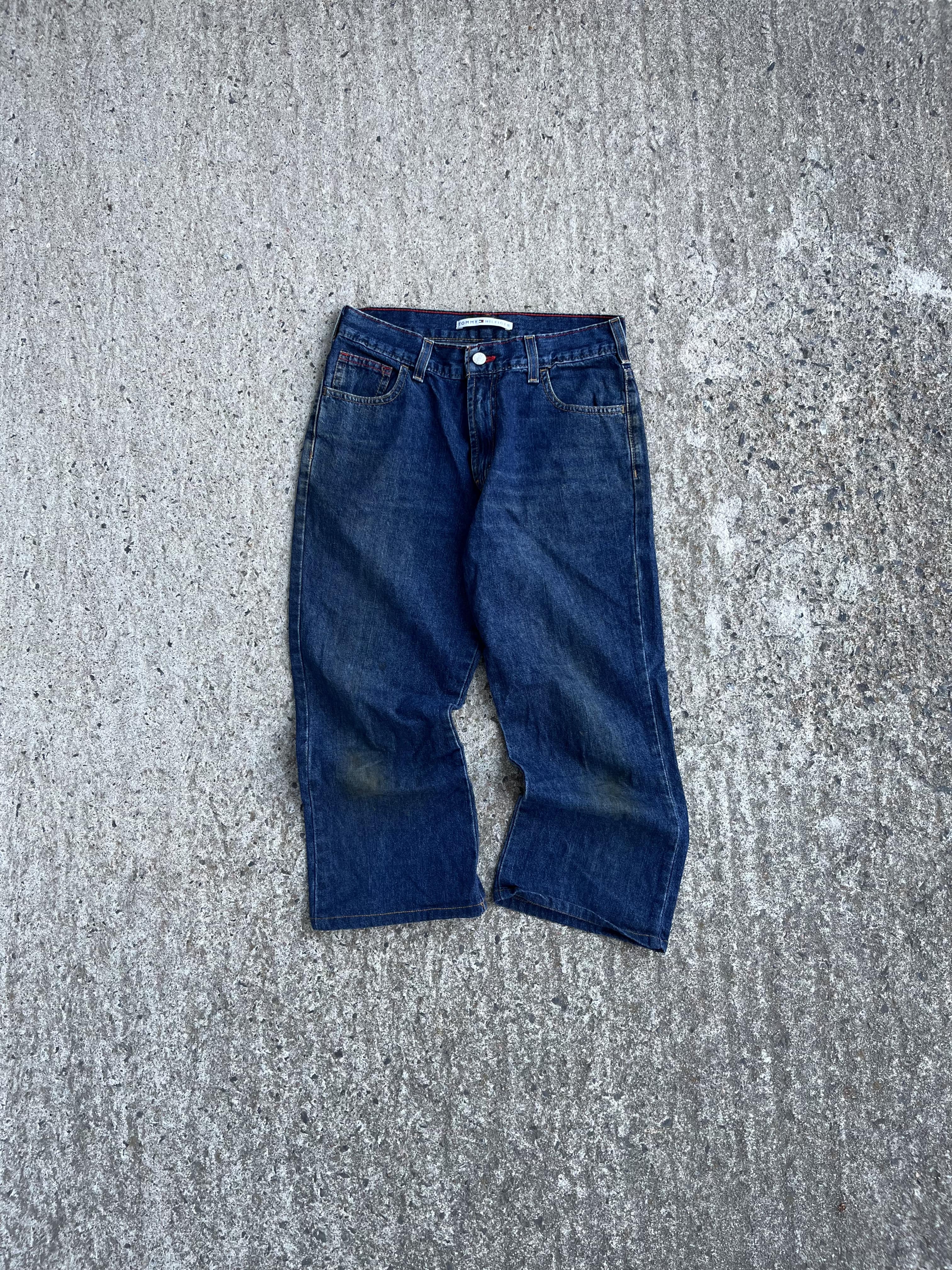 Vintage Y2K Baggy Tommy Hilfiger Baggy Pants (6)