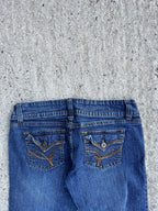 Vintage Y2K/Grunge Low-Rise Flared Streetwear Society Jeans (W26)